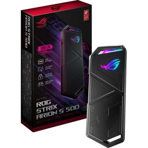 Asus ROG Strix Arion S500 USB-C Εξωτερικός SSD 500GB M.2 Μαύρο