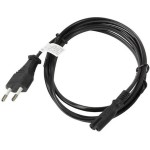 Lanberg IEC C13 - Euro Cable 1.8m Μαύρο (CA-C7CA-10CC-0018-BK)