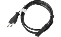 Lanberg IEC C13 - Euro Cable 1.8m Μαύρο (CA-C7CA-10CC-0018-BK)