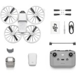 DJI Flip Drone (DJI RC-N3) FPV WiFi 5.8 GHz με Κάμερα 4K 60fps και Χειριστήριο