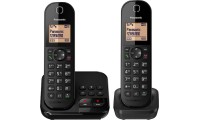 Panasonic KX-TGC422 Ασύρματο Τηλέφωνο Duo Μαύρο