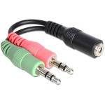 DeLock 2x 3.5mm male - 3.5mm female (65459)
