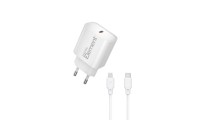 Element Φορτιστής GaN USB-C με Καλώδιο Lightning 20W Λευκό