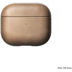 Nomad Modern Θήκη Δερμάτινη σε Μπεζ χρώμα για Apple AirPods 3