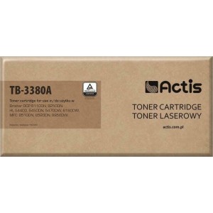 Actis Συμβατό Toner Brother TN-3380 Black