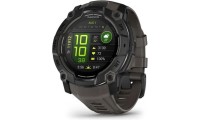 Garmin Instinct 3 AMOLED Aluminium 50mm Αδιάβροχο Smartwatch με Παλμογράφο Black with Charcoal Band
