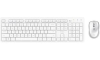 Trust Ody II Ασύρματο Σετ Πληκτρολόγιο  Ποντίκι Αγγλικό US Λευκό