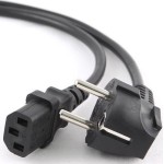Cablexpert Schuko - IEC C13 Cable 5m Μαύρο (PC-186-VDE-5M)