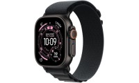 Apple Watch Ultra 3 Titanium 49mm Αδιάβροχο με eSIM και Παλμογράφο (Black Titanium Case with Black Alpine Loop - Large)