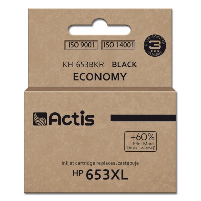Actis HP 653XL 3YM75AE Black
