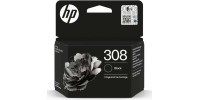 HP 308 Γνήσιο Μελάνι Εκτυπωτή InkJet Μαύρο (7FP21UE)