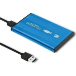 Qoltec External Hard Drive Case HDD/SSD Μπλε