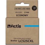 Actis Συμβατό Μελάνι Brother LC525CXL Κυανό