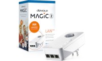 Devolo Magic 2 Lan Triple Powerline για Ενσύρματη Σύνδεση με Passthrough Πρίζα και 3 Θύρες Gigabit Ethernet