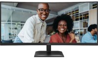 AOC CU34E4CV Ultrawide VA HDR Curved Monitor 34" QHD 3440x1440 με Χρόνο Απόκρισης 4ms GTG 120Hz