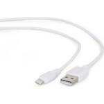 Cablexpert Regular USB to Lightning Cable Λευκό 1m