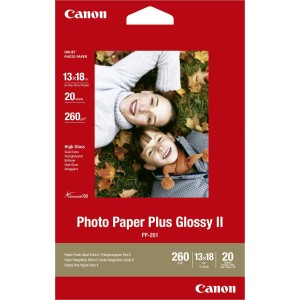 Canon PP-201 Gloss Plus ΙΙ 13x18 265gr/m² Inkjet Printers 20 φύλλα