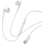 Baseus Encok CZ19 Handsfree Ακουστικά με Βύσμα USB-C Λευκό