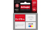 Active Jet Συμβατό Μελάνι Εκτυπωτή InkJet Canon CL-576XL Κυανό/Κίτρινο/Ματζέντα
