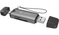 Natec Card Reader USB 3.1 Type-C για SD Γκρι
