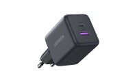 Ugreen Φορτιστής Χωρίς Καλώδιο GaN με Θύρα USB-A και Θύρα USB-C 30W Power Delivery Γκρι (X516)