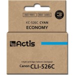 Actis Συμβατό Μελάνι Canon CLI-526C Cyan