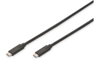 Digitus USB 3.1 Cable USB-C male - USB-C male Μαύρο 1m