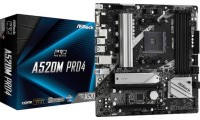ASRock A520M Pro4 Motherboard Micro ATX με AMD AM4 Socket