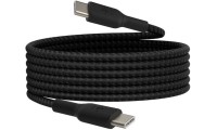 Belkin Boost Charge Braided USB 2.0 Cable USB-C male - USB-C 60W Μαύρο 2m CAB004bt2MBK