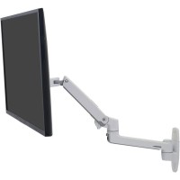 Ergotron LX Επιτοίχια Βάση Οθόνης έως 34" με Βραχίονα Λευκή