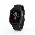 Nedis BTSW002BK 43mm Αδιάβροχο Smartwatch με Παλμογράφο (Μαύρο)