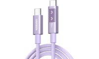 Ugreen USB 2.0 Cable USB-C male - USB-C male 100W Μωβ 1m