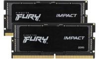 Kingston Fury Impact DDR5 64GB RAM με 2x32GB Modules και Ταχύτητα 4800 για Laptop