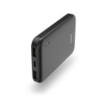 Hama "Pocket 5" Power Pack, 5000 mAh, Outputs: 2x USB-A Anthracite