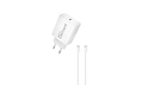 Element Φορτιστής GaN USB-C με Καλώδιο USB-C 30W Λευκό