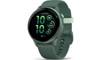 Garmin Vivoactive 6 Aluminium 42mm Αδιάβροχο Smartwatch με Παλμογράφο Jasper Green