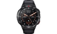 Mibro GS Pro 46mm Stainless Steel Αδιάβροχο Smartwatch με Παλμογράφο Μαύρο