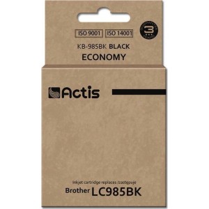 Actis Συμβατό Μελάνι Brother LC985BK Μαύρο