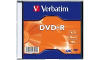 Verbatim Εγγράψιμο DVD-R 16x 4.7GB 1τμχ