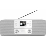 Technisat Ηχοσύστημα 2.0 DigitRadio 370 10W με CD Player και Bluetooth Λευκό