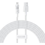 Baseus Gem USB-A to Lightning Cable 20W Λευκό 2m