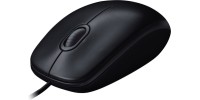 Logitech M90 Ενσύρματο Ποντίκι Μαύρο (2 Buttons)