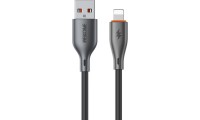 WK Wdc-67i USB-A to Lightning Cable 12W Μαύρο 1m