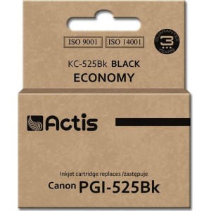 Actis Συμβατό Μελάνι Canon PGI-525Bk Black