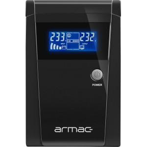 Armac O/1000F/LCD UPS Line-Interactive 1000VA με 3 Schuko Πρίζες