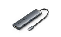 Vention TGVHB USB-C Docking Station με 4K PD Ethernet Γκρι 