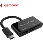 Gembird Card Reader USB 3.1 Type-C για SD