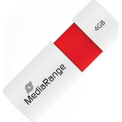 MediaRange 4GB USB 2.0 Stick Λευκό