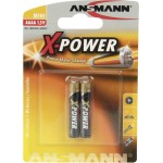 Ansmann X-Power Αλκαλικές Μπαταρίες AAAA 1.5V 2τμχ