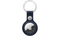 Apple Finewoven Key Ring Θήκη Μπρελόκ Δερμάτινη για AirTag Deep Blue